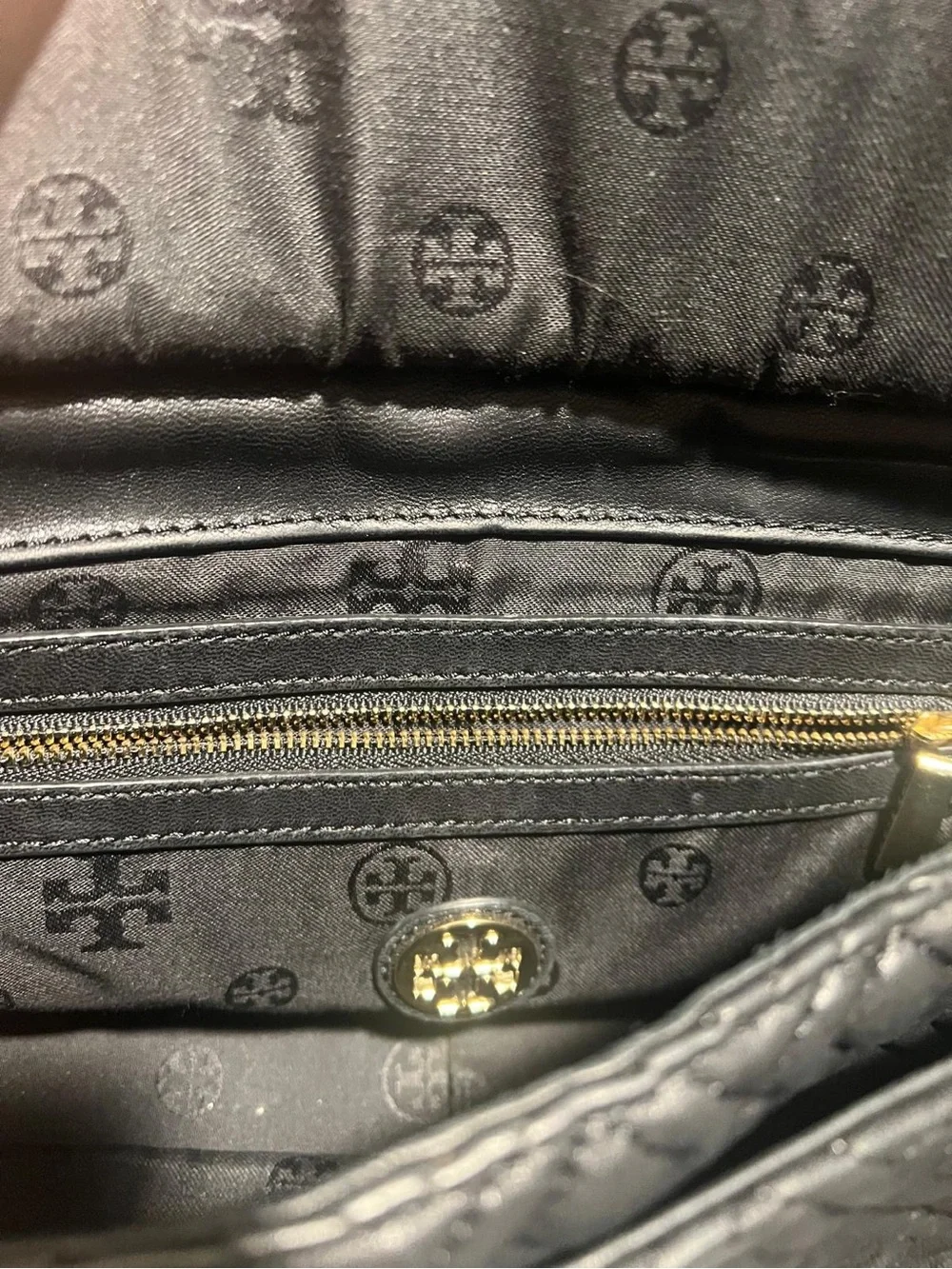Tory Burch flap silhouette
